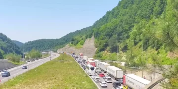 Anadolu Otoyolu’nda korkutan kaza