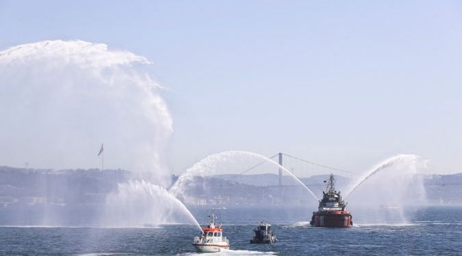 İstanbul’da, Denizcilik ve Kabotaj Bayramı’nın 97’nci yıl dönümü kutlandı.