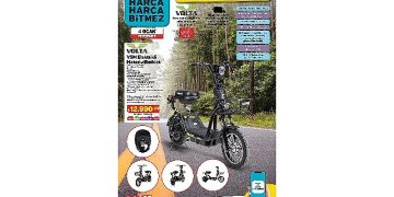 A101’den 2024’ün Birinci Haftası Kaçırılmayacak Elektrikli Bisiklet Fırsatı