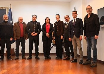 Basın mensuplarından lider Çerçioğlu’na ziyaret