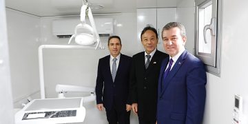 Bergama Gezici Ağız ve Diş Sıhhati aracı hizmete alınıyor