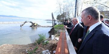 Büyükakın, Değirmendere çekek yerini inceledi