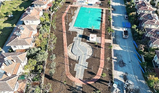 Çamyuva’da 2 bin 950 metrekarelik park projesinde sona yanlışsız
