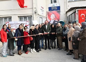 Çiğli Belediyesi 4. Bayan Dayanışma Merkezini Sasalı’da Açtı