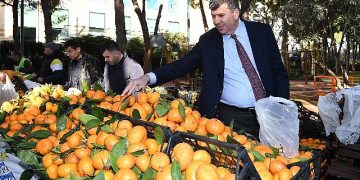 Depremzede çiftçilerin eserleri Kadıköy Dayanışma Pazarı’nda