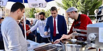 Didim’de şehitler için lokma hayrı