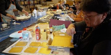 Efes Selçuk’ta bayanlar sanatla üreterek güçleniyor