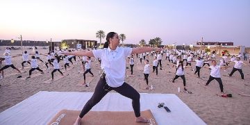 Emirates Kümesi Dubai çölünde dünya rekoru kırdı