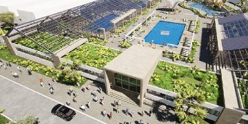 Ilıca Günübirlik Termal Tesisleri’nin yüzde 65’i bitti