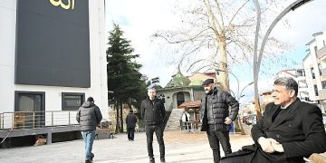 İstasyon merkez camii ışıl ışıl