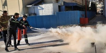 İtfaiyeden Diversey Türkiye firmasına acil durum eğitimi