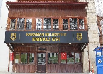 Karaman belediyesi emekli meskeni açıldı