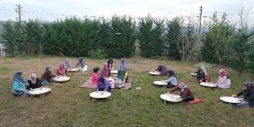 Kaz Bayramı için imece hazırlıkları başladı