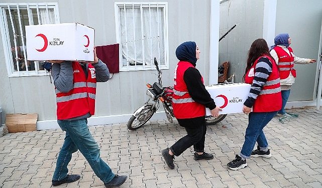 Kızılay’dan 1.2 milyon depremzedeye kış yardımı