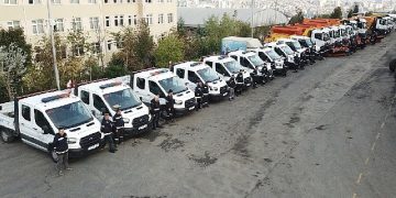 Küçükçekmece’de kar hazırlıkları tamamlandı