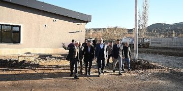 Lider Altay Bozkır’a Kazandırılan Otogar Binasını ve İtfaiye Merkezini İnceledi