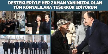Lider Altay: “Destekleriyle Her Vakit Yanımızda Olan Tüm Konyalılara Teşekkür Ediyorum”