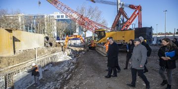 Lider Batur’dan yeni bina alanında inceleme