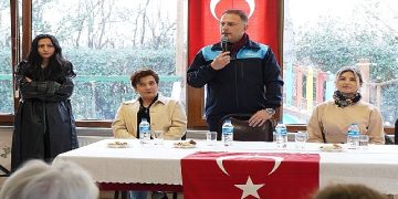 Lider Çalık komşularıyla buluştu