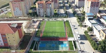Lüleburgaz Belediyesi’nin yeni spor alanı tamamlandı