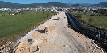 Menteşe Otogar Kavşağında Yol Çalışmaları Süratle İlerliyor