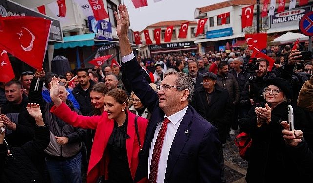 Mesut Ergin, “Ayvalık için ileri sürekli ileri gideceğiz
