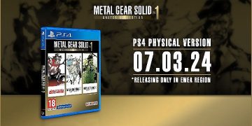 METAL GEAR SOLID: MASTER COLLECTION Vol.1, PlayStation®4 Fizikî Sürümü, 7 Mart’ta Piyasaya Çıkıyor
