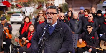 Mübadelenin 101. Yıl anısına çelenk bırakıldı 