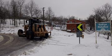 Nilüfer’de karla gayret grupları seferber oldu