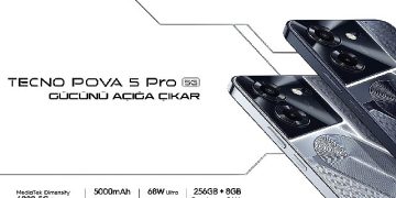 TECNO POVA 5 Serisi Türkiye’de Satışa Sunuldu