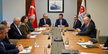 Ulusal Olimpiyat Komitesi toplantısına konuk oldu