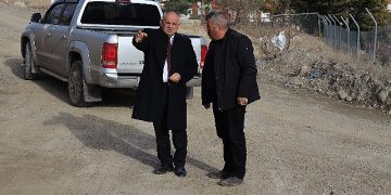 Yahyalı’da karacatepe camii etraf düzenlemeleri