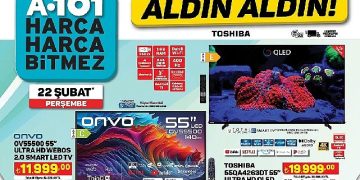 22 Şubat’ta A101’de Teknoloji Eserleri Fırsatları