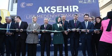 Akşehir Lise Medeniyet Akademisi Bakan Göktaş’ın İştirakiyle Açıldı