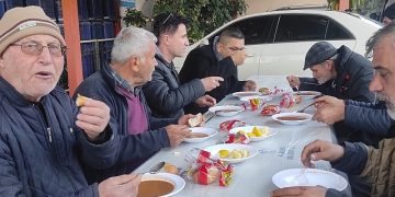 Alanya Hali esnafına çorba ikramı