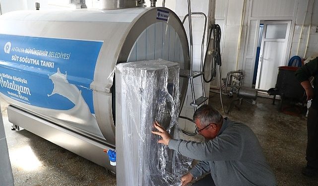 Antalya Büyükşehir Mahalleli sütünü daha yeterli koşullarda koruma edecek