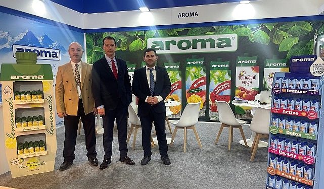 Aroma, Dubai Gulfood’da eserlerini kesimle buluşturdu.