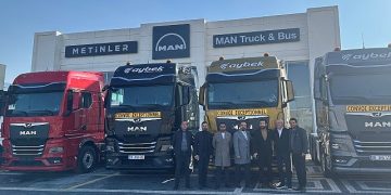 Aybek Memleketler arası Nakliyat Avrupa ve Asya’daki nakliye ağını yeni MAN çekicilerle güçlendirdi