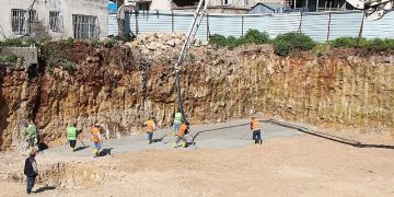 Balbey Kentsel Yenileme Projesi’nde birinci beton döküldü