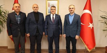 Bünyamin Çiftçi, ilçe protokolünü ziyaret etti