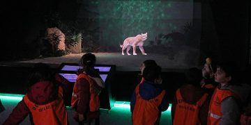 Çankayalı Minikler Dijital Hayvanat Bahçesi’ni Gezdi