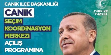 Cumhur İttifakı AK Parti Canik Seçim Uyum Merkezi Açılıyor