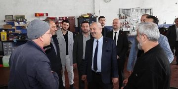 Cumhur İttifakı Lider Adayı Büyükgöz Kocabeton Endüstri’de