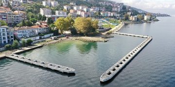 Değirmendere’ye 142 kayık kapasiteli çekek yeri