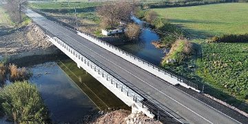 Dirençli Kent’in köprüleri kuruldu