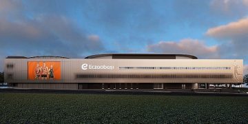 Eczacıbaşı Spor Kulübü’nün yeni salonunun temeli atıldı