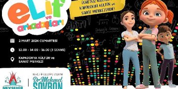 “Elif ve Arkadaşları” çocuklar için 2 Mart’ta Nevşehir’de