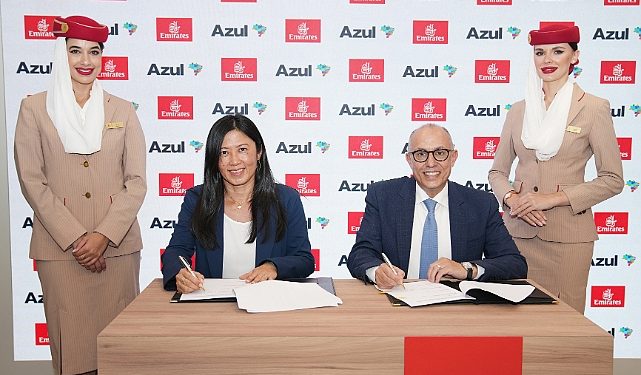Emirates Brezilya ve Arjantin Seferlerini Artırırken Azul Havayolları ile Sadakat Programı İştirak Muahedesi İmzaladı
