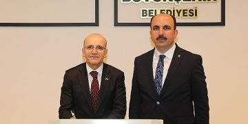 Hazine ve Maliye Bakanı Şimşek Lider Altay’ı Ziyaret Etti
