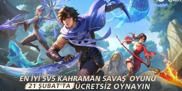 Honor of Kings’in efsanevi savaşları 21 Şubat’ta Türkiye’de başlıyor